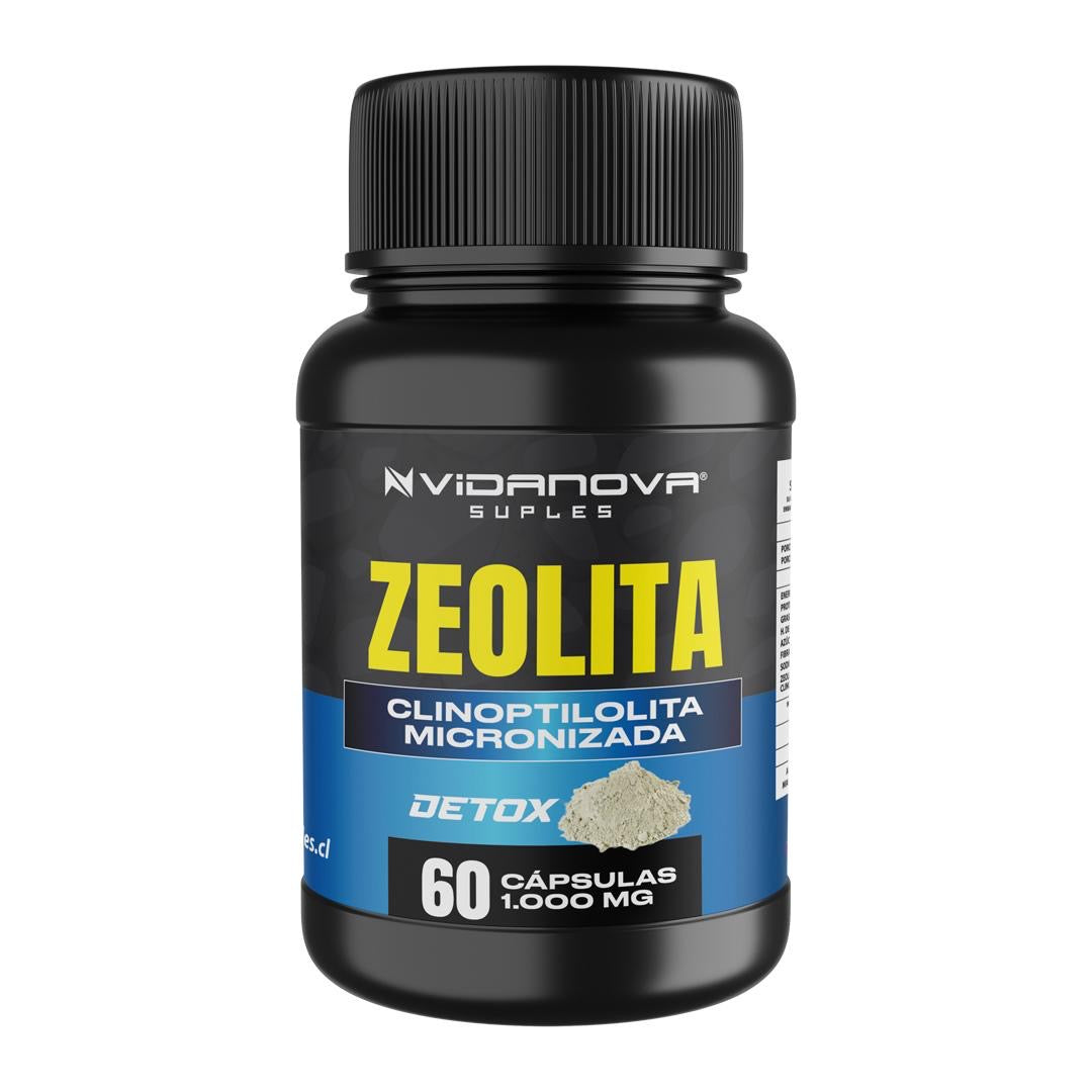Zeolita Vidanova™ - Cápsulas de Zeolita 1000mg - REMATE 2X1