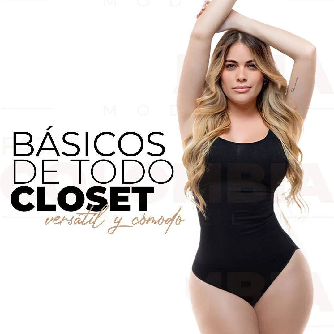 Body Faja Moldeador INVISIBLE - Realza tu figura de forma natural y cómoda😍
