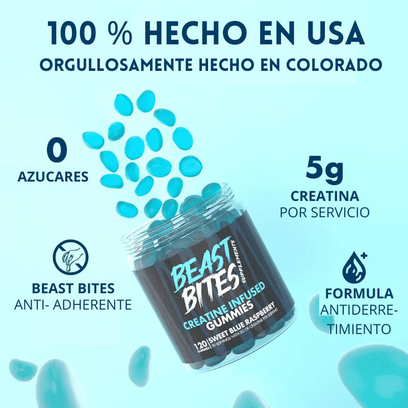 BeastBites™ - Gomitas De Creatina