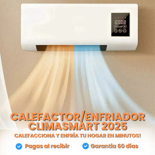 Calefactor Clima-Smart 2025 - AIRE FRÍO Y CALIENTE TODO EL AÑO!